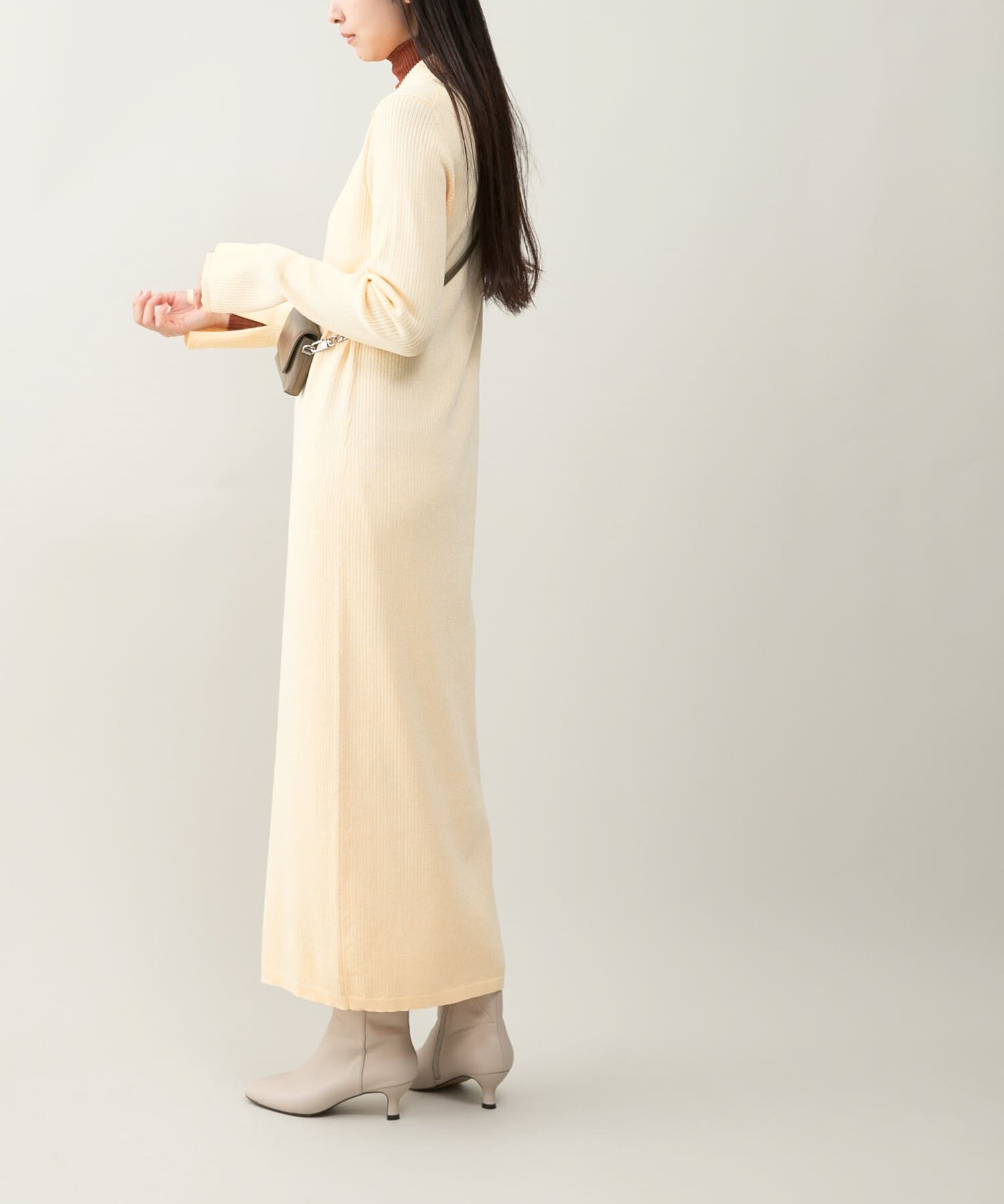 URBAN RESEARCH ROSSO「スパークリングロングニットワンピース」|ワンピース|