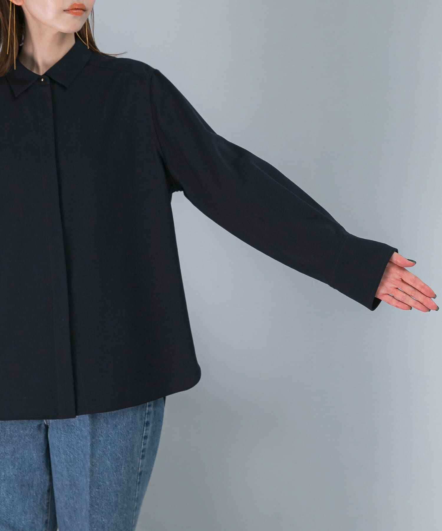 URBAN RESEARCH ROSSO「イージーケアウーステッドシャツ」|シャツ・ブラウス|