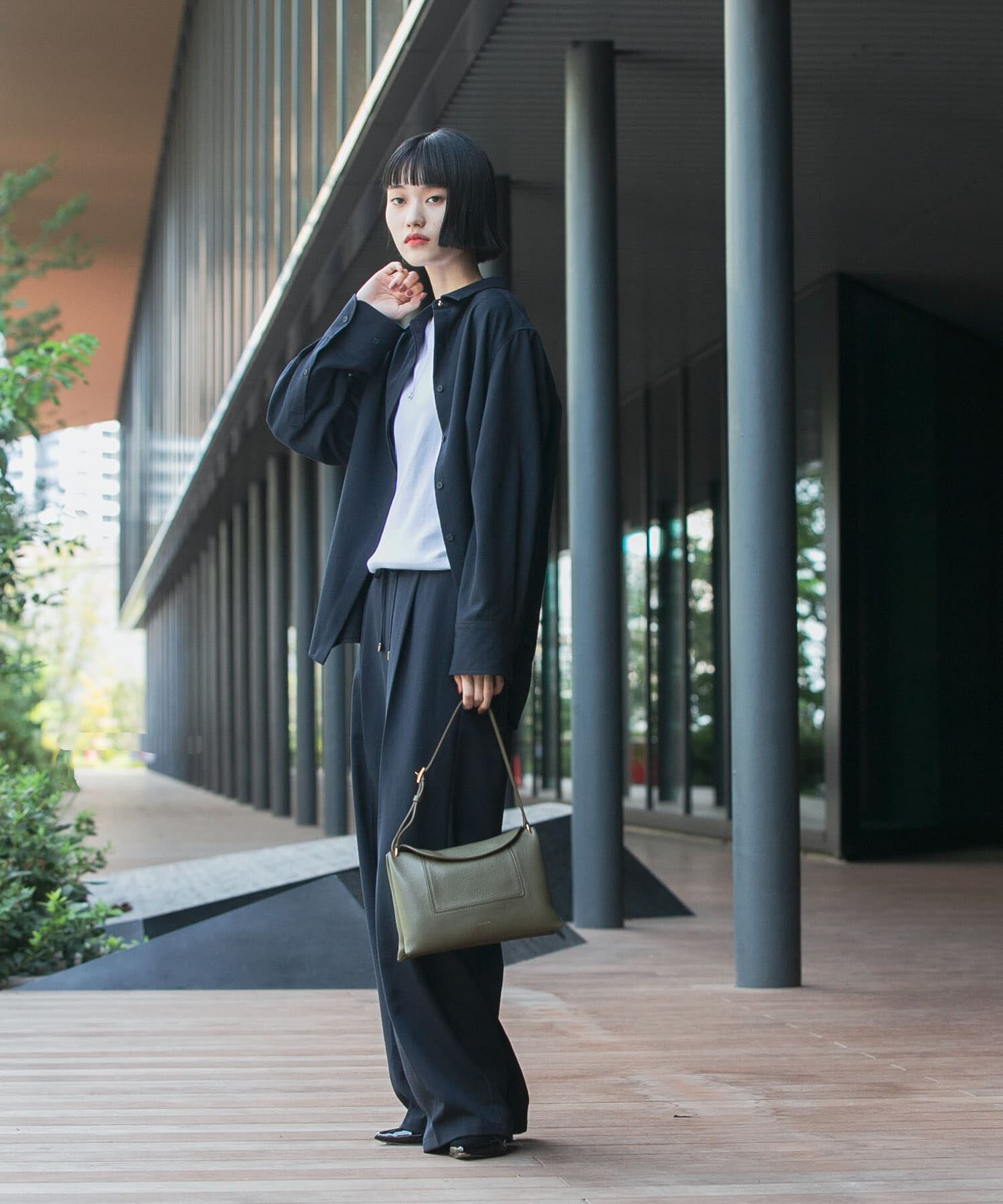 URBAN RESEARCH ROSSO「イージーケアウーステッドシャツ」|シャツ・ブラウス|