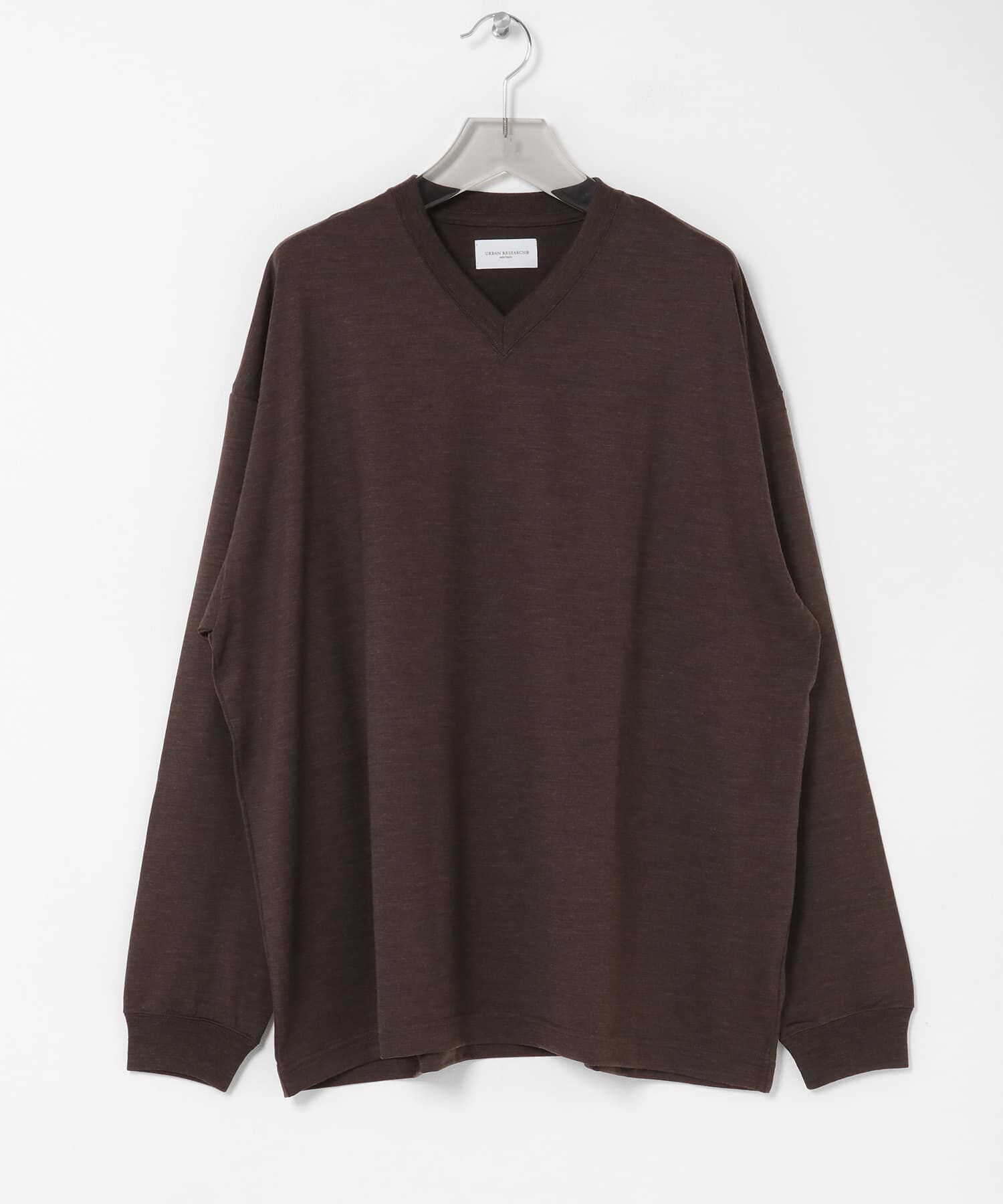 URBAN RESEARCH「new basic　WASHABLE MERINO WOOL V-NECK」|ニット・セーター|