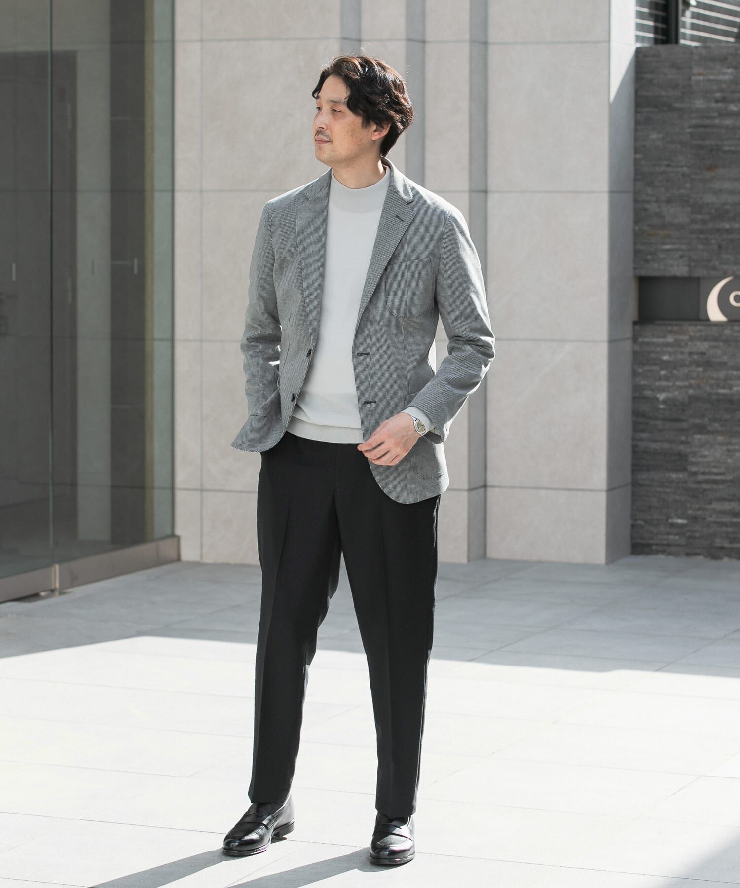 URBAN RESEARCH DOORS「LIFE STYLE TAILOR　ニットジャージジャケット」|その他|