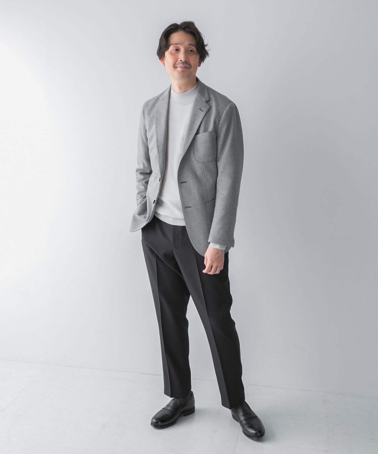 URBAN RESEARCH DOORS「LIFE STYLE TAILOR　ニットジャージジャケット」|その他|
