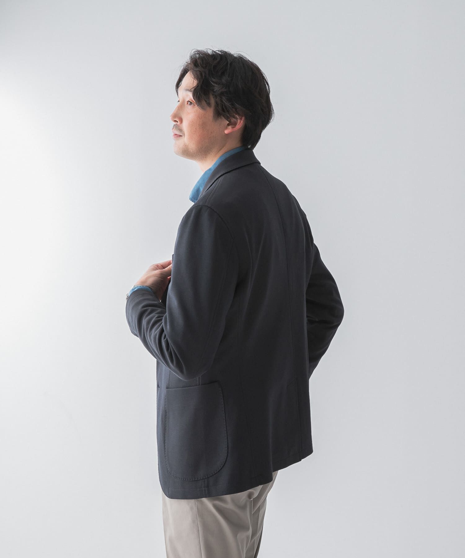 URBAN RESEARCH DOORS「LIFE STYLE TAILOR　ニットジャージジャケット」|その他|