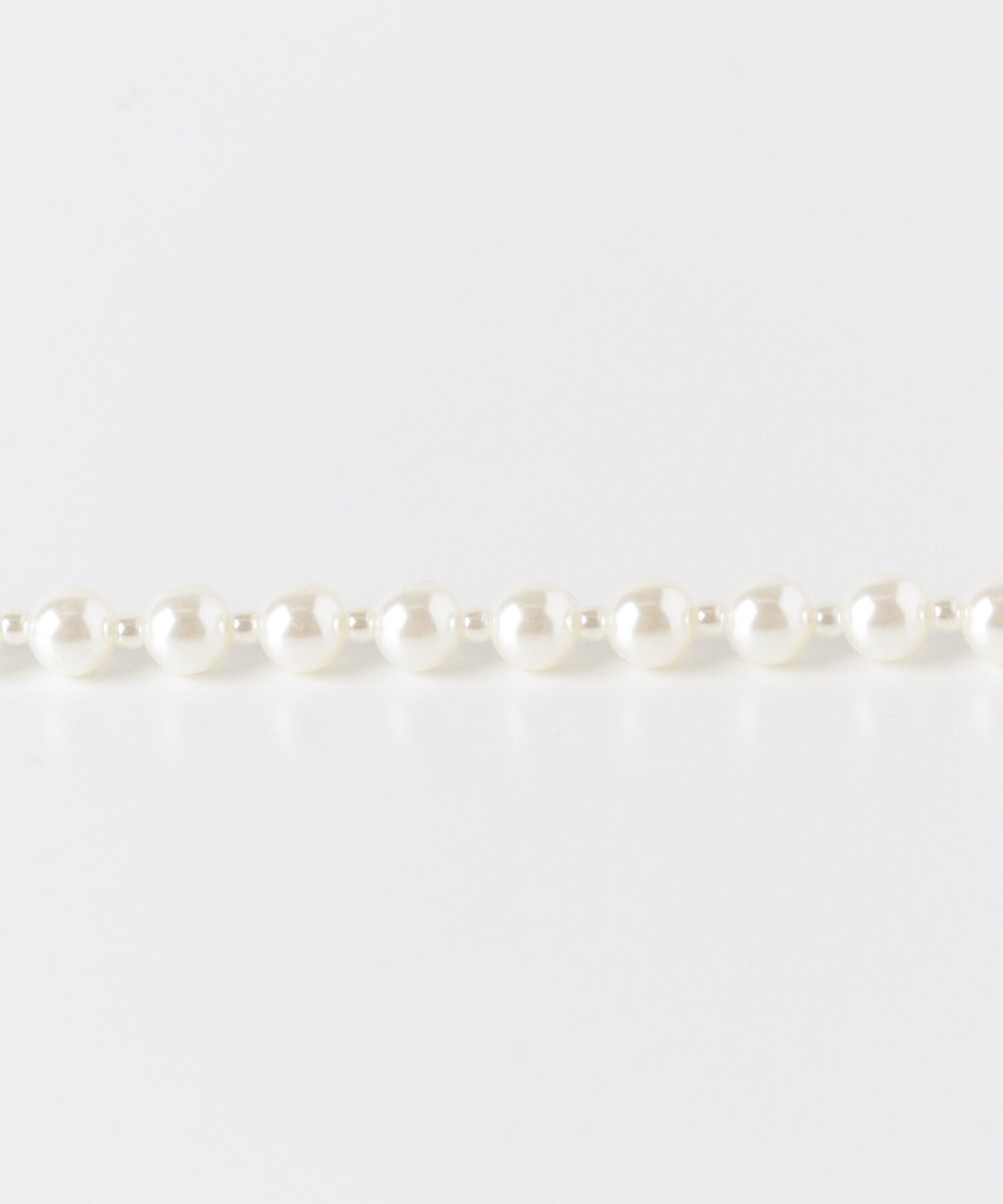 SMELLY「パールコードチョーカーネックレス」|ネックレス|