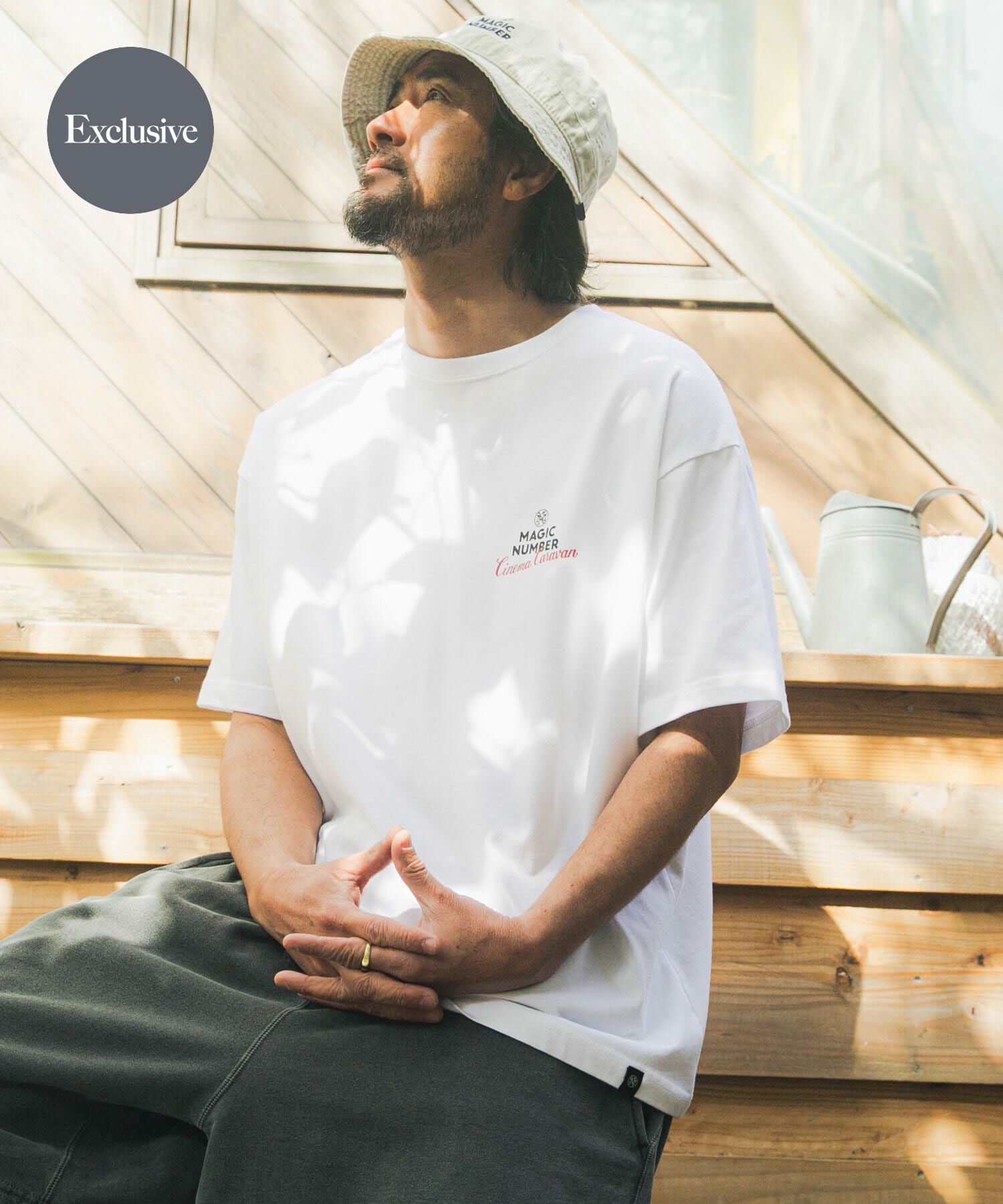 Sonny Label 「CINEMACARAVAN&times;MAGIC NUMBER&times;Sonny Label　コラボTシャツ2」|Tシャツ・カットソー|ピンク