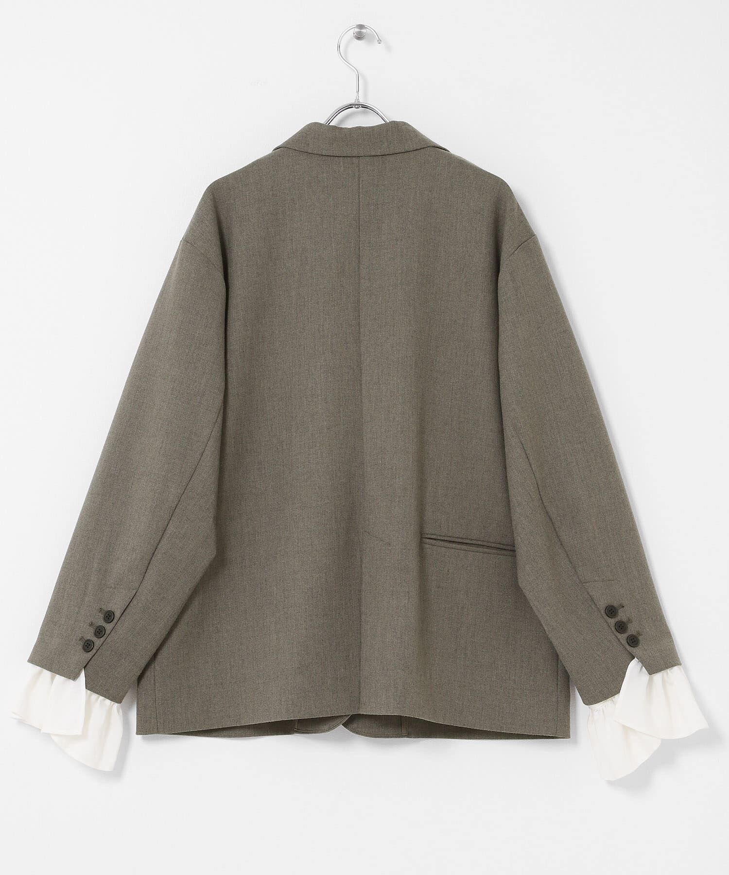  「フリルスリーブテーラードジャケット」|その他|