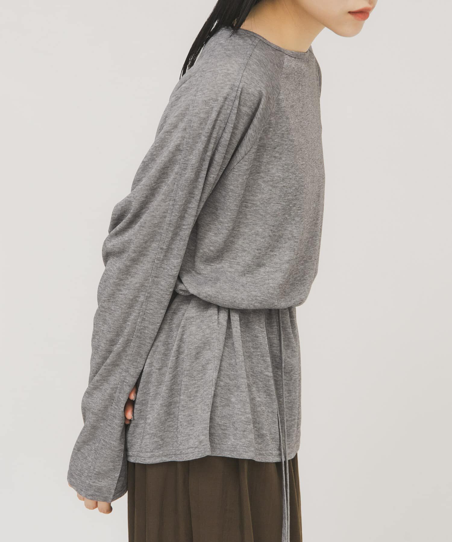  「ルーズシアートップス+ストラップ」|Tシャツ・カットソー|