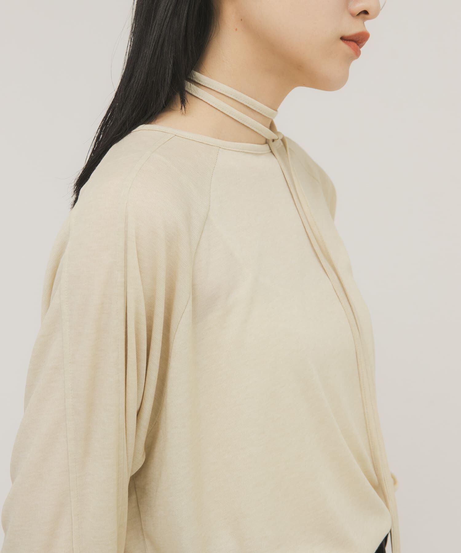  「ルーズシアートップス+ストラップ」|Tシャツ・カットソー|