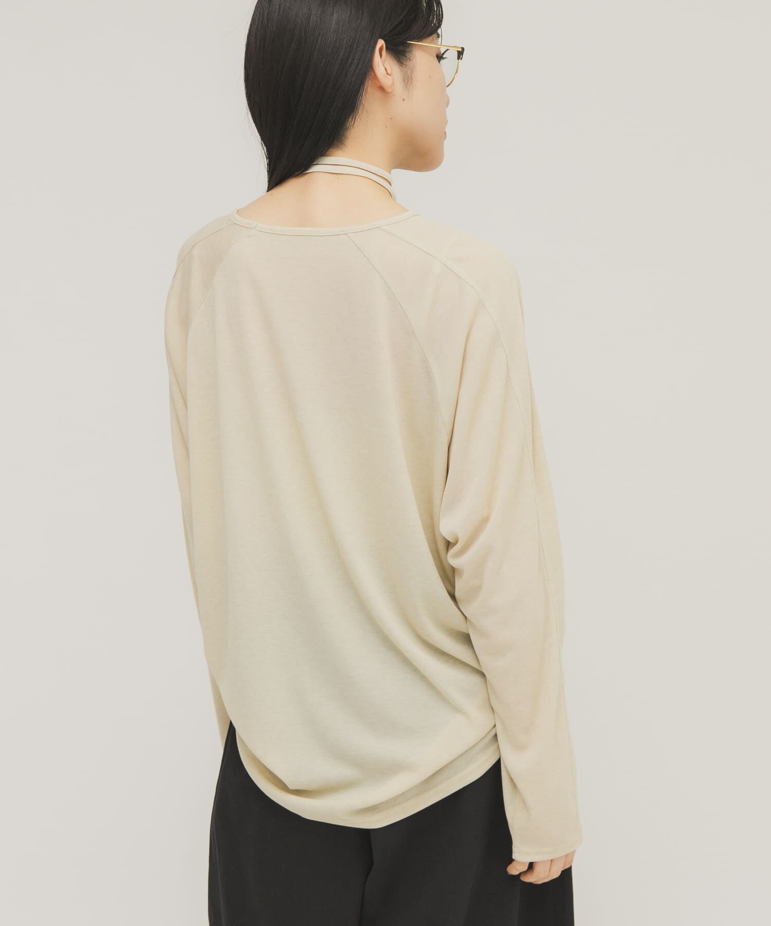  「ルーズシアートップス+ストラップ」|Tシャツ・カットソー|