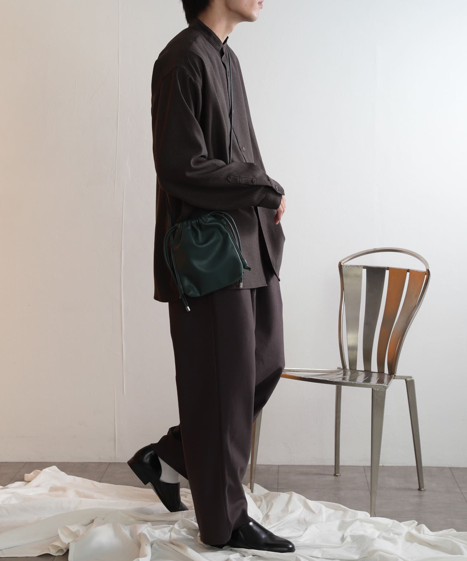 SENSE OF PLACE by URBAN RESEARCH「ウールライクダブルタックワイドパンツ」|その他|