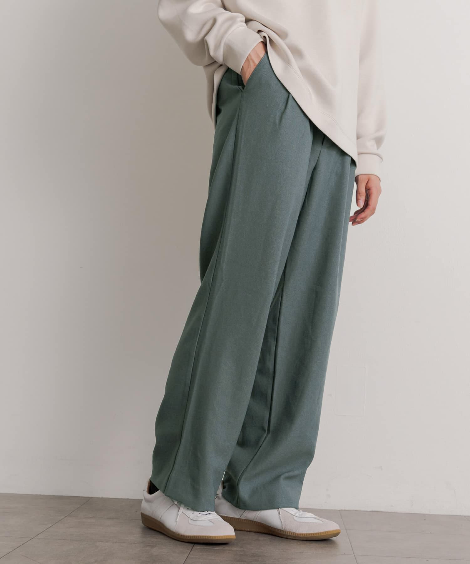 SENSE OF PLACE by URBAN RESEARCH「ウールライクダブルタックワイドパンツ」|その他|