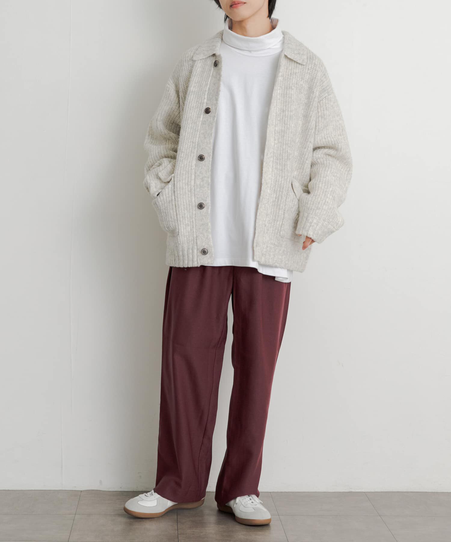 SENSE OF PLACE by URBAN RESEARCH「ウールライクダブルタックワイドパンツ」|その他|