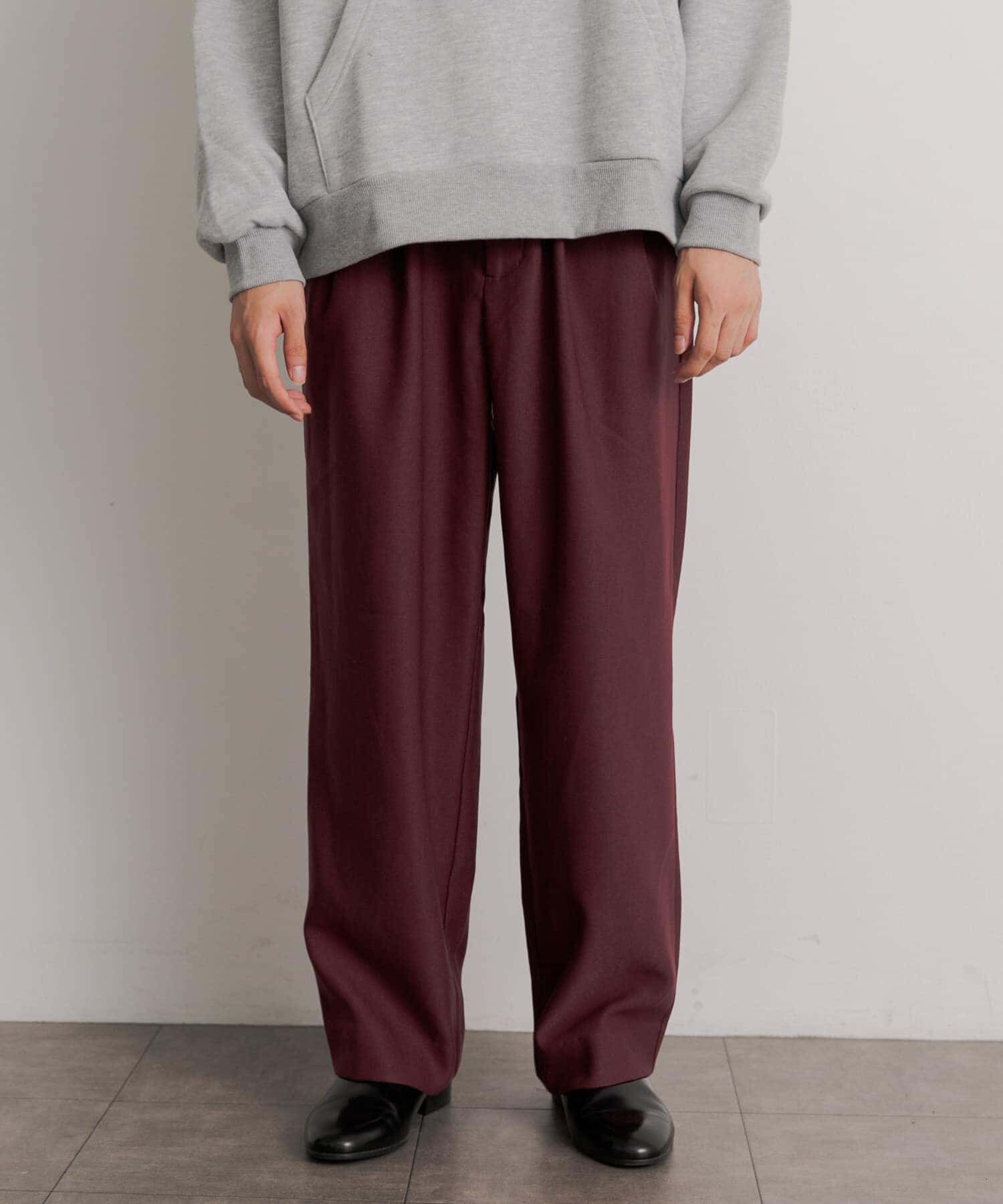 SENSE OF PLACE by URBAN RESEARCH「ウールライクダブルタックワイドパンツ」|その他|