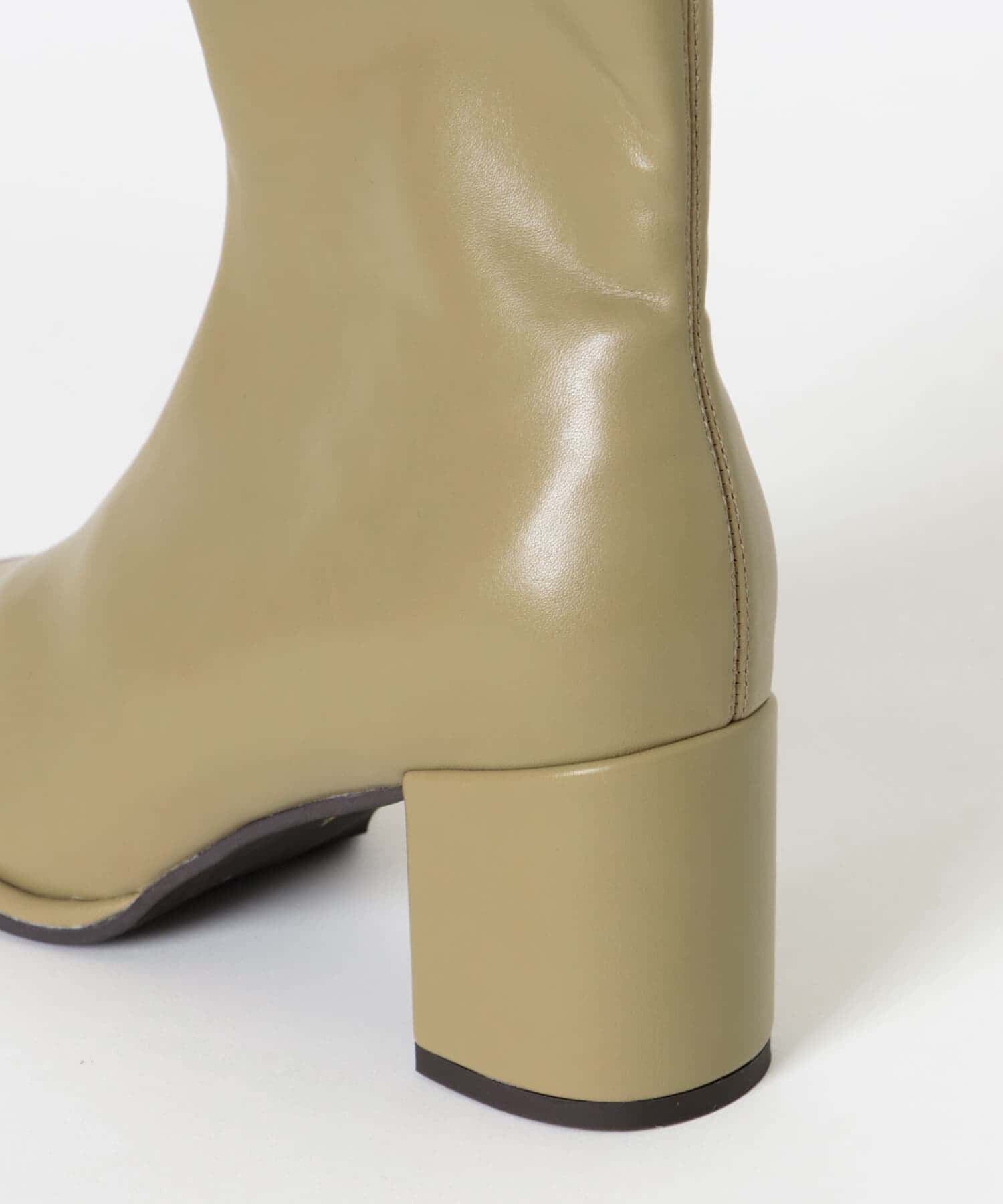 SENSE OF PLACE by URBAN RESEARCH「スクエアトウセンターシームストレッチブーツ」|ショートブーツ|