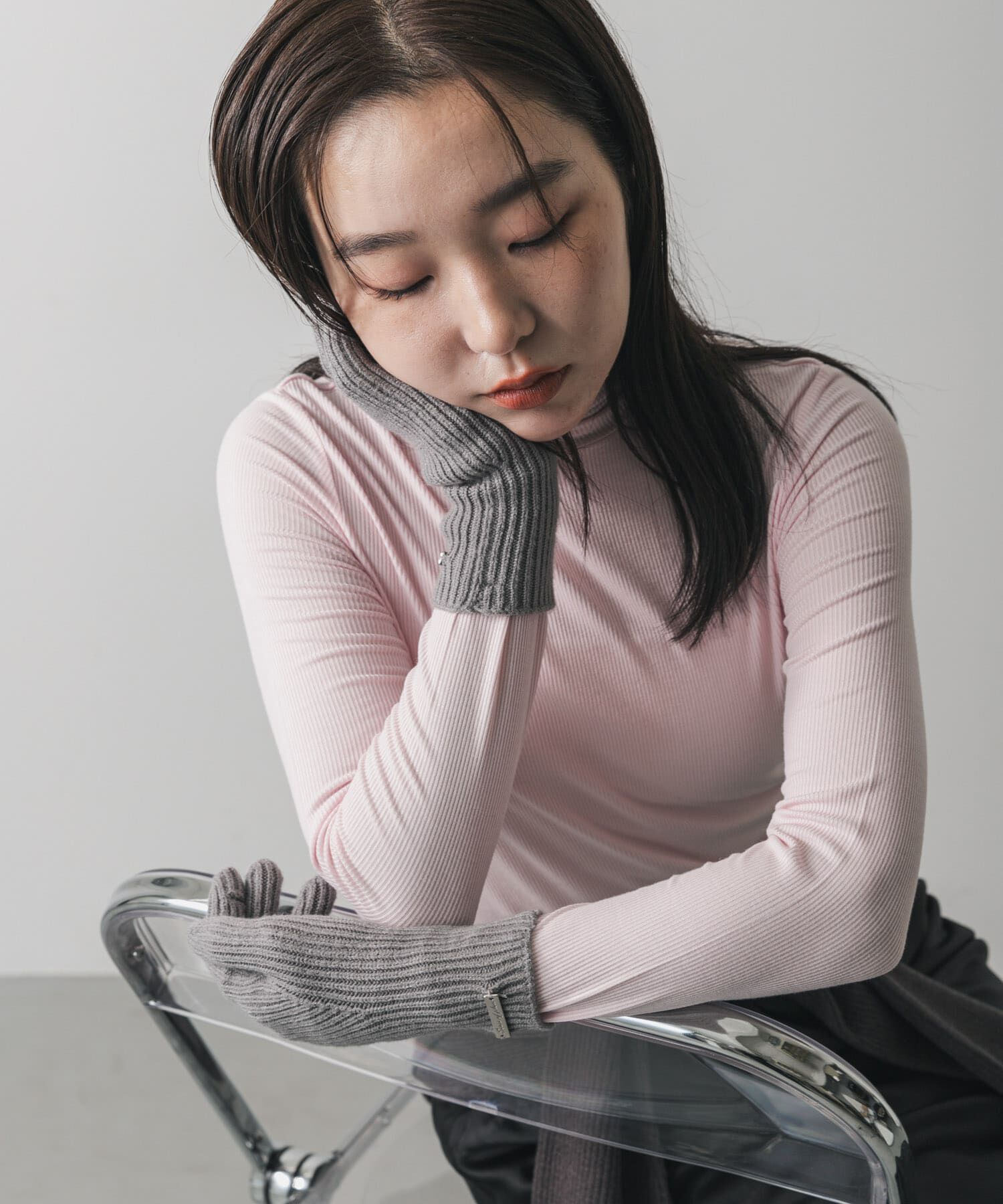 SENSE OF PLACE by URBAN RESEARCH「モチモチニットグローブ」|手袋|