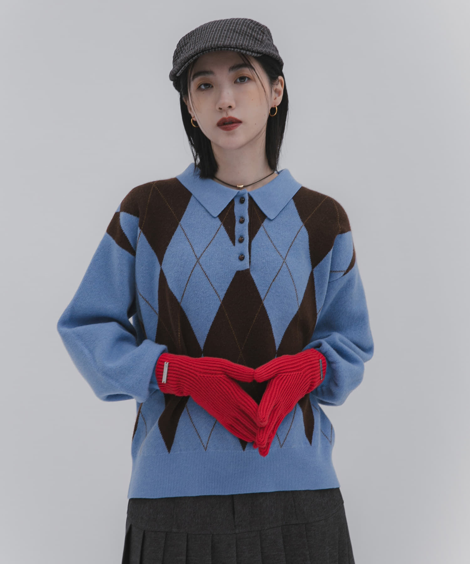 SENSE OF PLACE by URBAN RESEARCH「モチモチニットグローブ」|手袋|