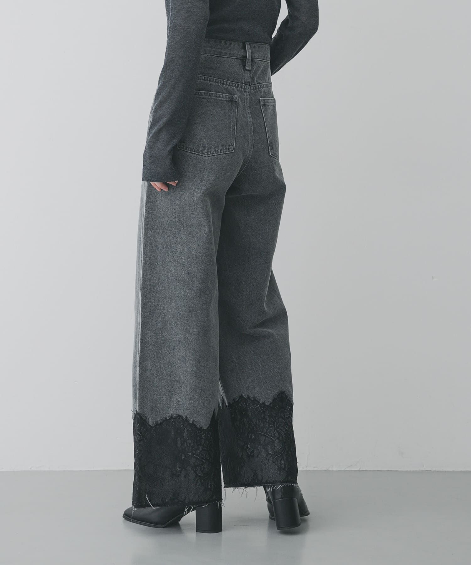 SENSE OF PLACE by URBAN RESEARCH「レースドッキングデニムパンツ」|その他|