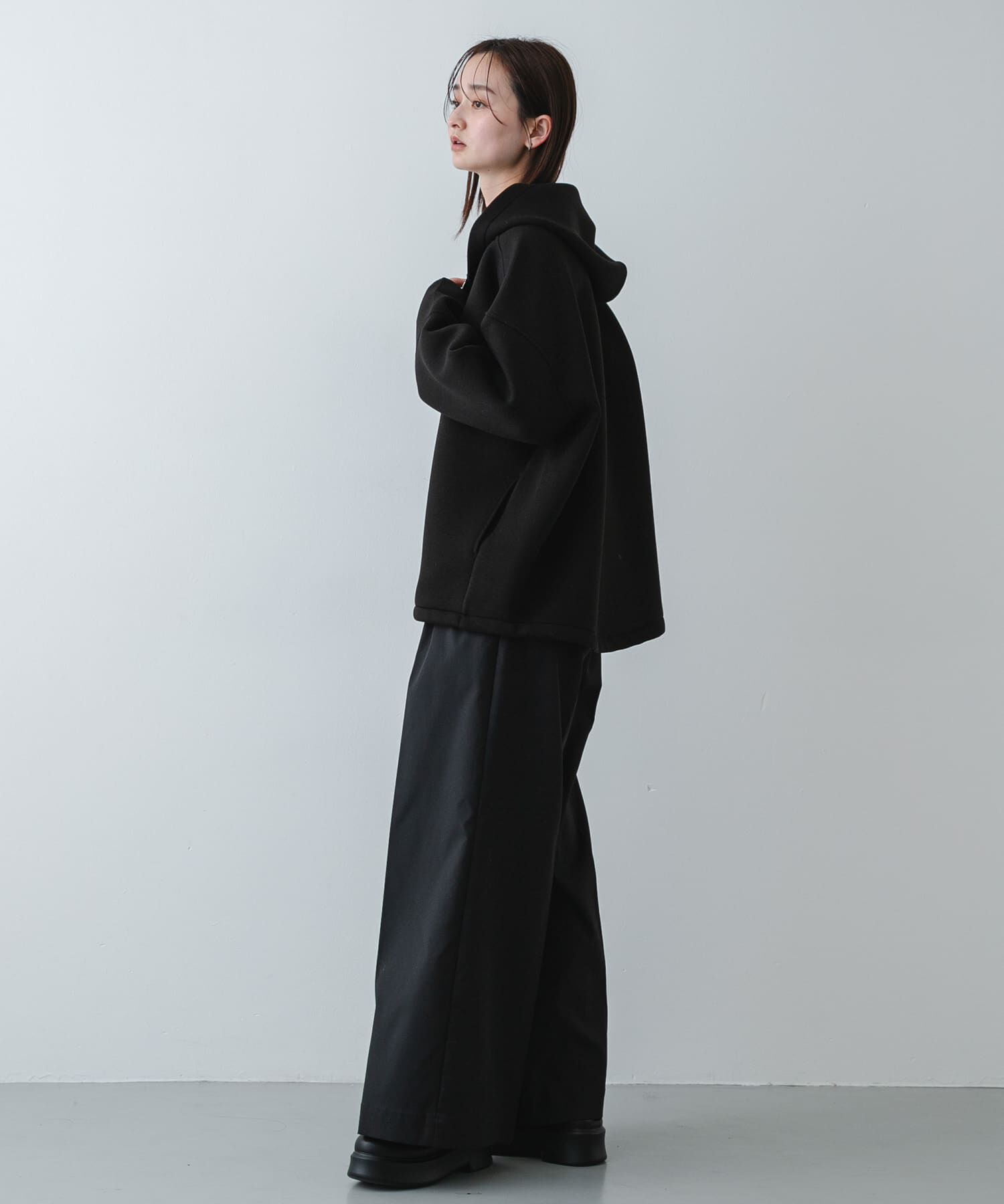 SENSE OF PLACE by URBAN RESEARCH「コクーンスリーブZIPパーカー」|パーカー|