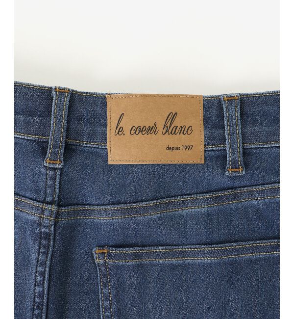  「リメイク風ラメデニムスカート」|スカート|