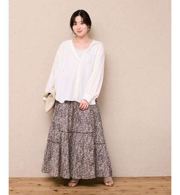  「Fanaka別注フラワー柄スカート」|スカート|