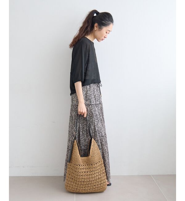  「Fanaka別注フラワー柄スカート」|スカート|