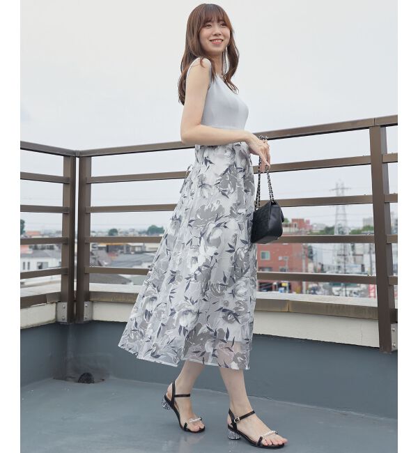 MAJESTICLEGON「レースアップノースリドッキングワンピ」|ワンピース|