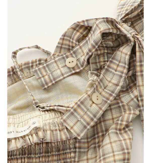  「2way肩リボンドッキングワンピ」|ワンピース|