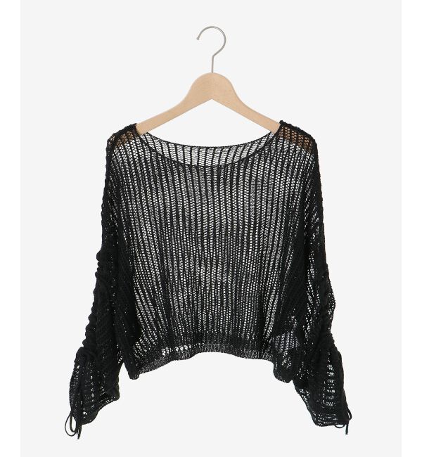  「キラキラメッシュニット」|ニット・セーター|
