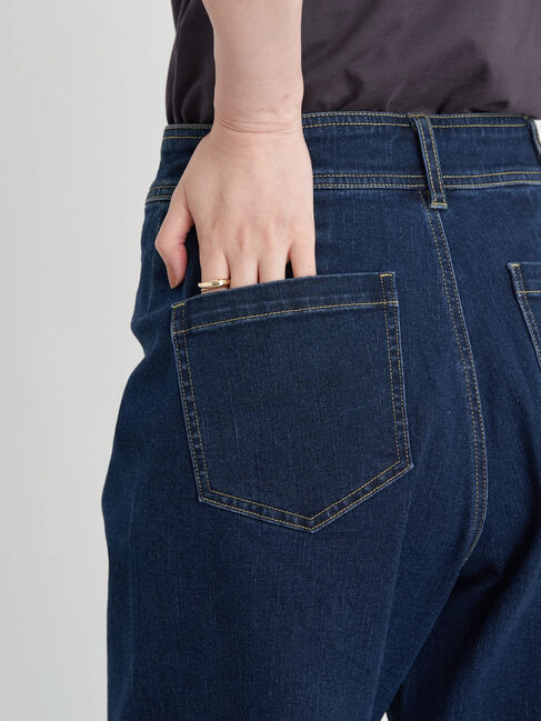 earth music&ecology「カンフィフィットワイドデニムパンツ」|その他|