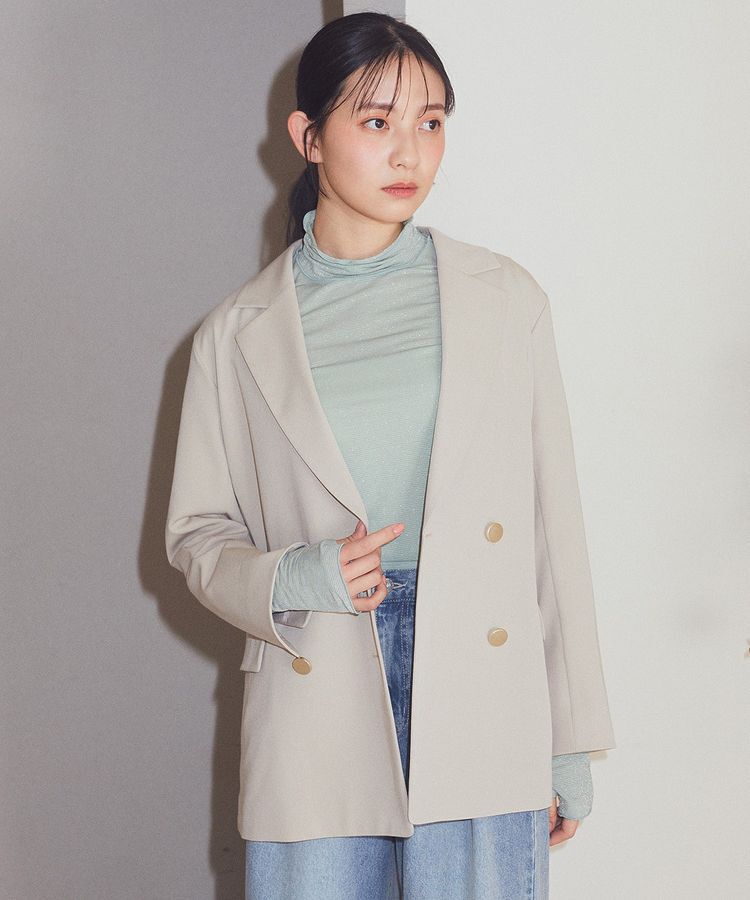 earth music&ecology「ダブルテーラードジャケット」|テーラードジャケット|