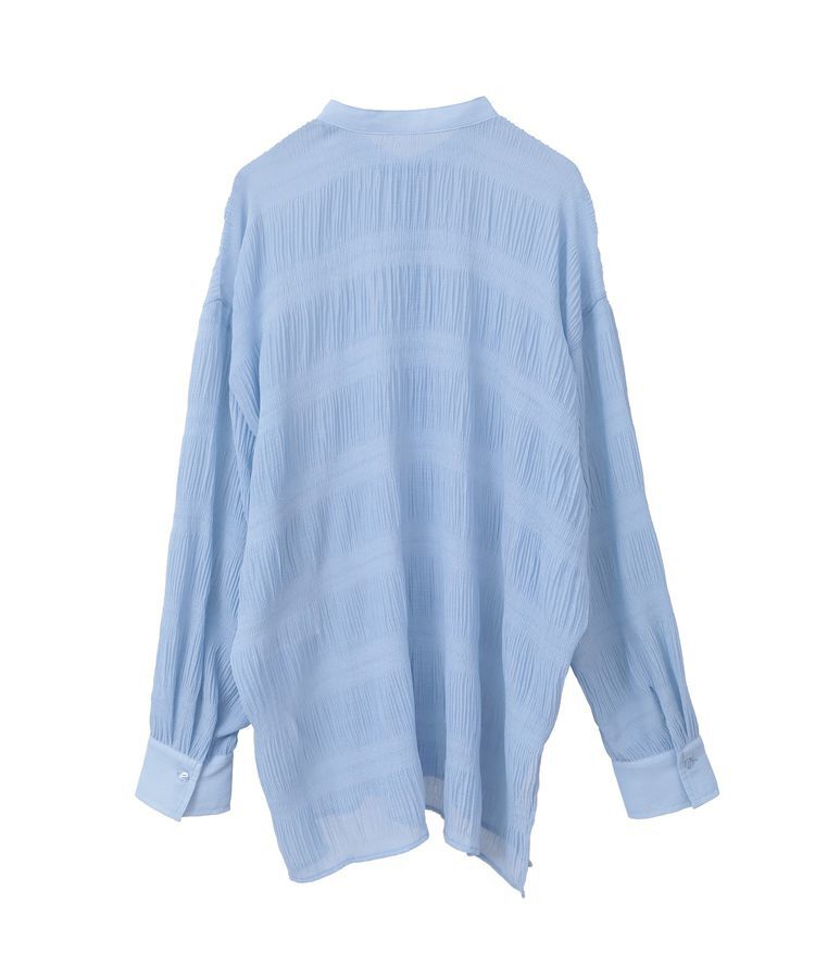 earth music&ecology「マジョリカプリーツレギュラーシャツ」|シャツ・ブラウス|