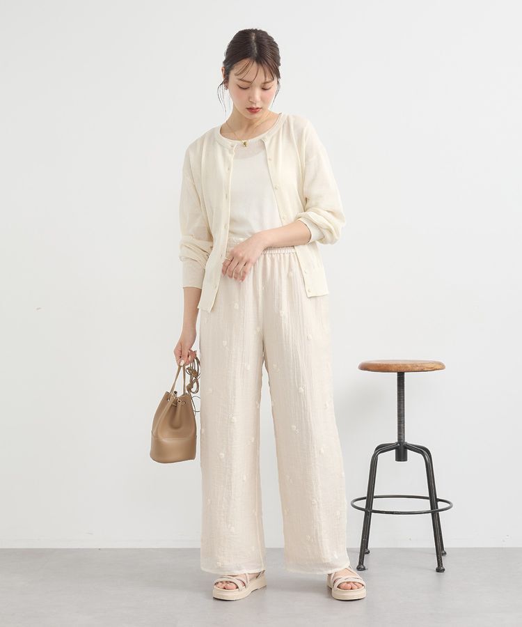 earth music&ecology「3Dフラワーパンツ」|その他|