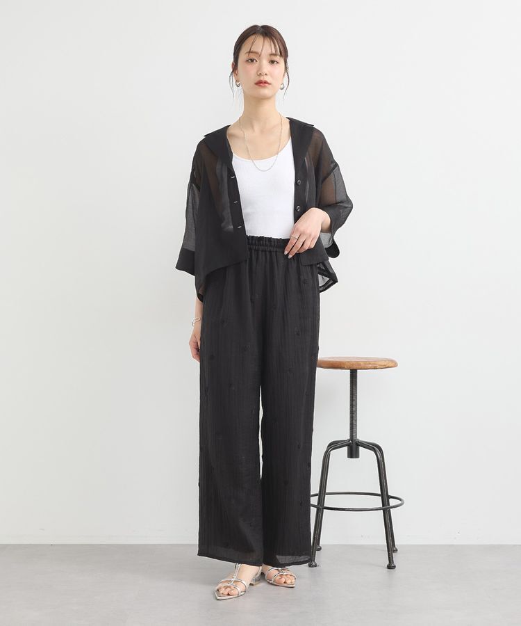 earth music&ecology「3Dフラワーパンツ」|その他|