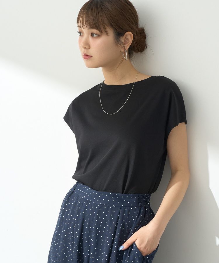 earth music&ecology「フレンチT」|Tシャツ・カットソー|Black