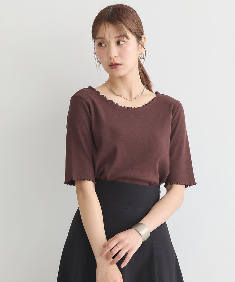 earth music&ecology「リブメロープルオーバー」|Tシャツ・カットソー|