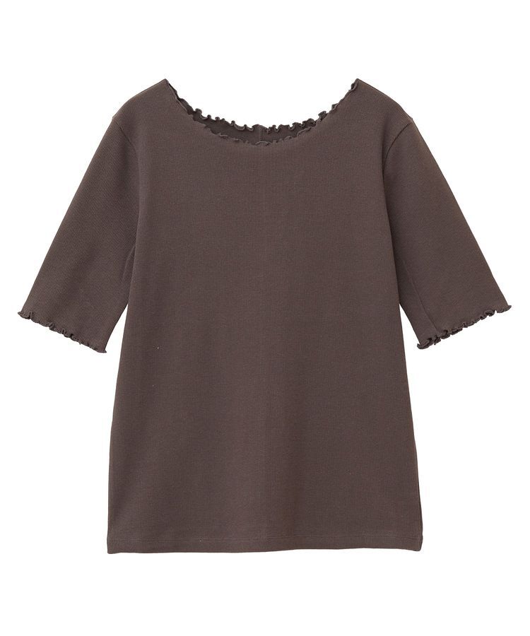 earth music&ecology「リブメロープルオーバー」|Tシャツ・カットソー|