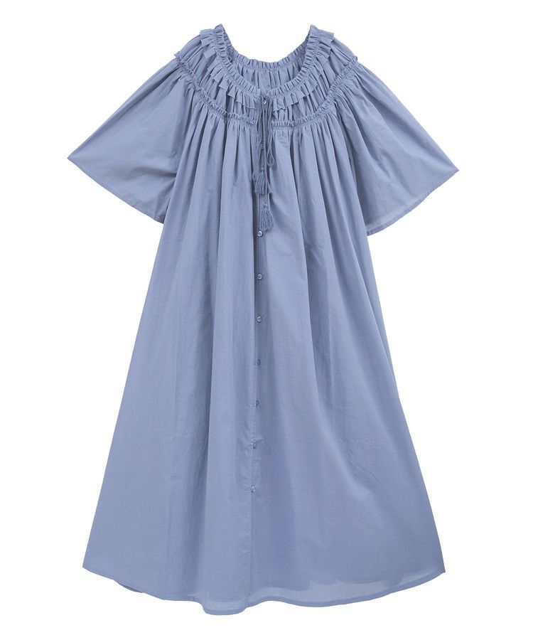 earth music&ecology「ギャザーロングワンピース」|ワンピース|