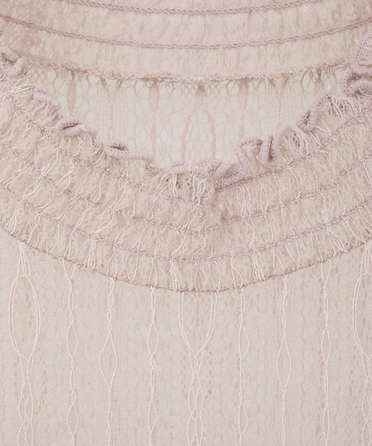 earth music&ecology「レースドッキングプルオーバー」|Tシャツ・カットソー|