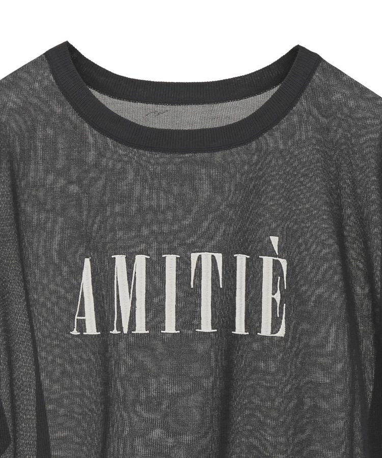 earth music&ecology「ロゴ刺繍シアープルオーバー」|ニット・セーター|