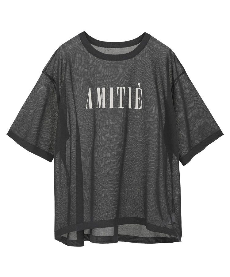 earth music&ecology「ロゴ刺繍シアープルオーバー」|ニット・セーター|