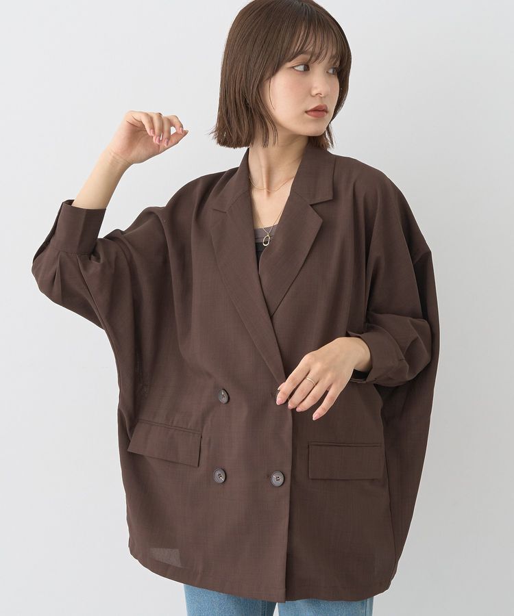 earth music&ecology「シアードルマンジャケット」|テーラードジャケット|