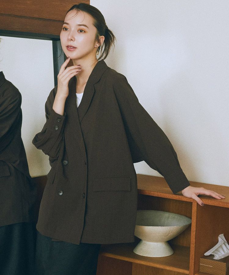 earth music&ecology「シアードルマンジャケット」|テーラードジャケット|