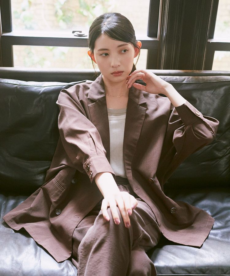 earth music&ecology「シアードルマンジャケット」|テーラードジャケット|