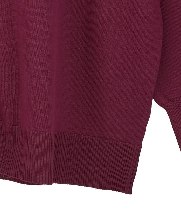 earth music&ecology「袖口スリットスキッパーカーディガン」|カーディガン|