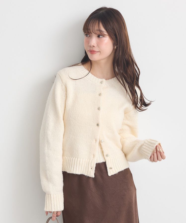 earth music&ecology「SET2点フラワースパンコールカーデ＋ビスチェ」|カーディガン|