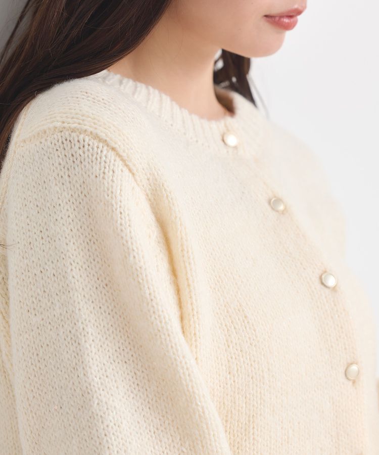 earth music&ecology「SET2点フラワースパンコールカーデ＋ビスチェ」|カーディガン|