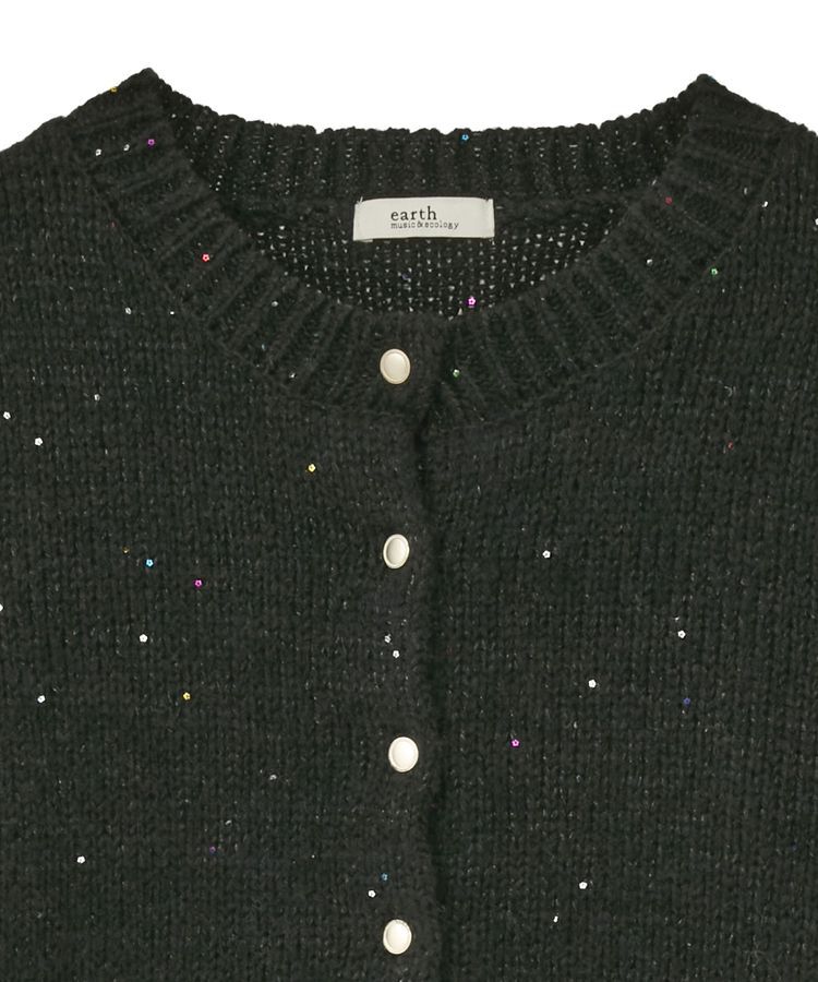 earth music&ecology「SET2点フラワースパンコールカーデ＋ビスチェ」|カーディガン|