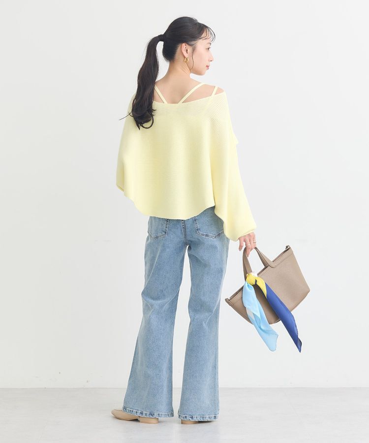 earth music&ecology「SET2点クロスニット＋キャミソール」|ニット・セーター|