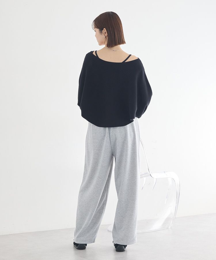 earth music&ecology「SET2点クロスニット＋キャミソール」|ニット・セーター|