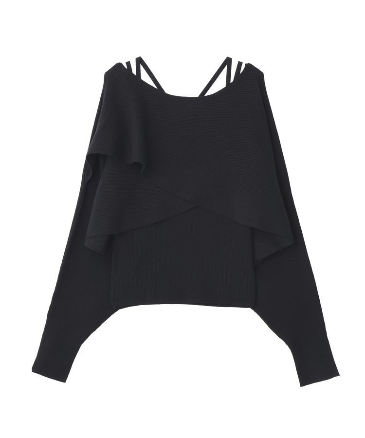 earth music&ecology「SET2点クロスニット＋キャミソール」|ニット・セーター|